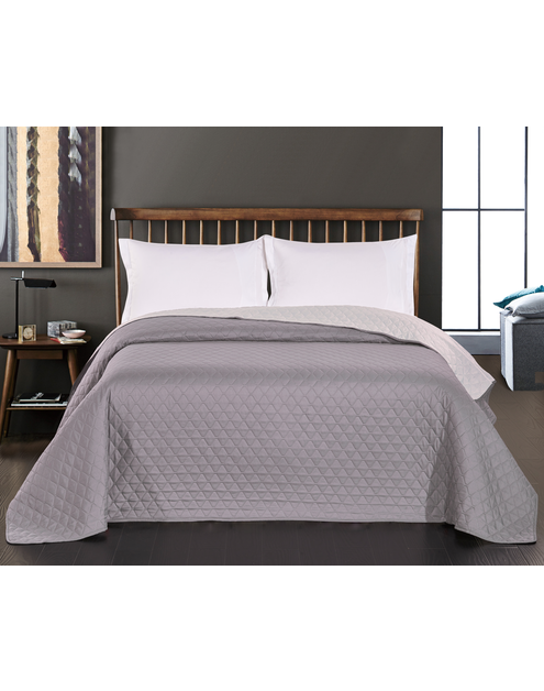 Zdjęcie: Narzuta Axel steel+silver 260x280 cm DECOKING