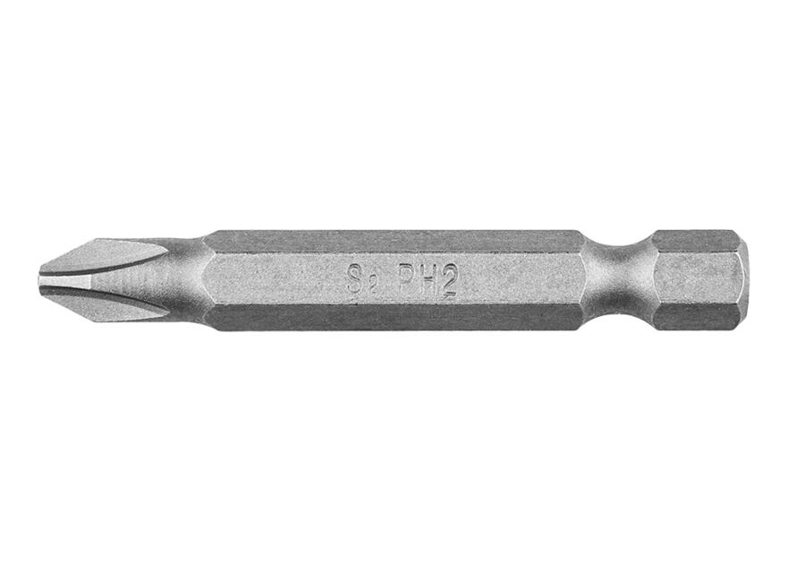 Zdjęcie: Końcówki wkrętakowe PH2 x 50 mm, 10 sztuk GRAPHITE
