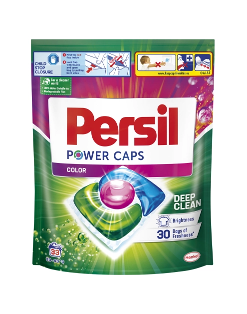 Zdjęcie: Kapsułki do prania Power Caps Color PERSIL