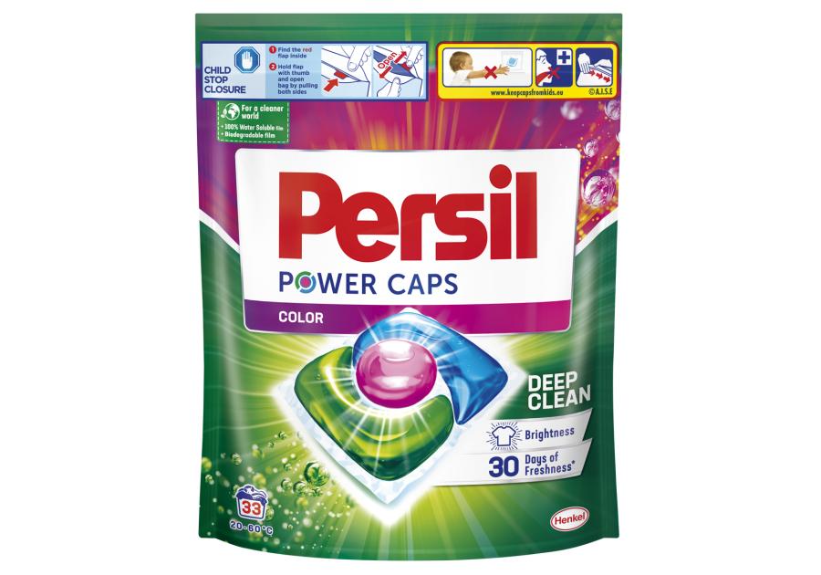 Zdjęcie: Kapsułki do prania Power Caps Color PERSIL
