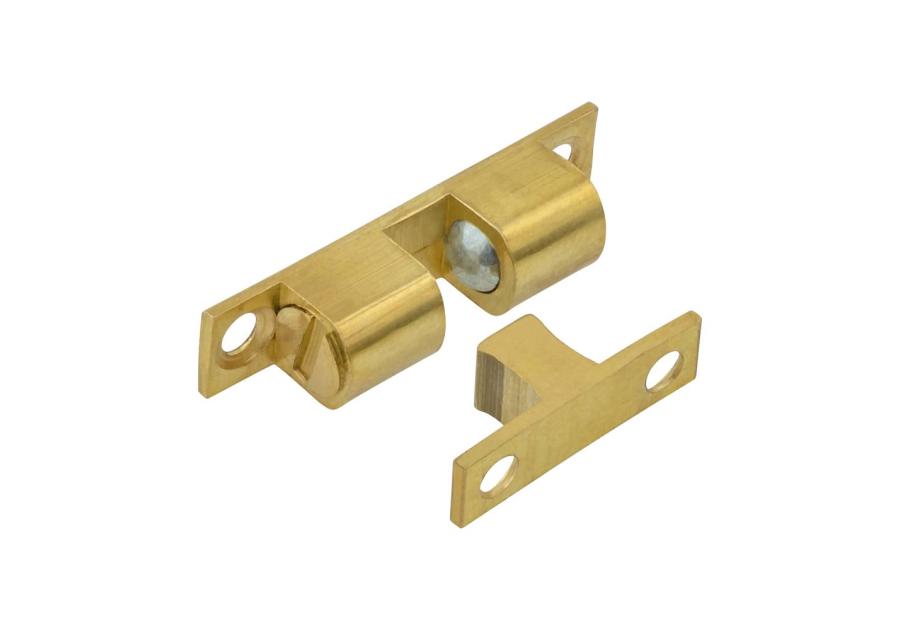 Zdjęcie: Zatrzask dwukulkowy 52 mm mosiężna 2 sztuki METRO