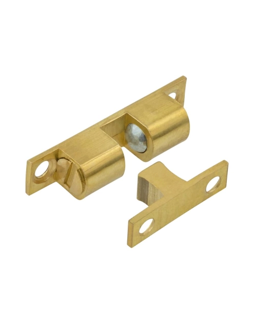 Zdjęcie: Zatrzask dwukulkowy 52 mm mosiężna 2 sztuki METRO