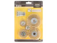 Zdjęcie: Zestaw szczotek drucianych imbusowych - blister - 5 szt. HOME TOOLS