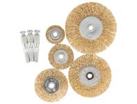 Zdjęcie: Zestaw szczotek drucianych imbusowych - blister - 5 szt. HOME TOOLS
