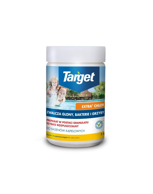 Zdjęcie: Granulki do dezynfekcji wody o wysokiej zawartości chloru Extrachlor 1 kg TARGET