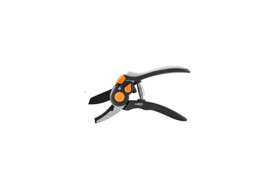 Zdjęcie: Sekator kowadełkowy 200 mm, zakres do 18 mm NEO TOOLS