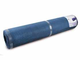 Tkanina jutowa 93 cm - 50 m niebieska rolka TIN TOURS