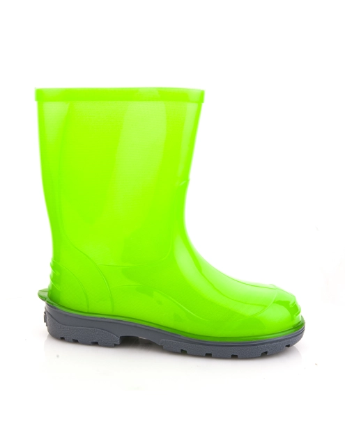 Zdjęcie: Kalosze dziecięce Elza 949 rozmiar 26 zielony neon LEMIGO