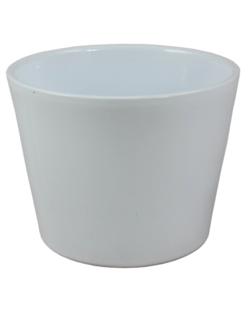 Zdjęcie: Osłonka doniczkowa 440 - 28 cm biała CERMAX