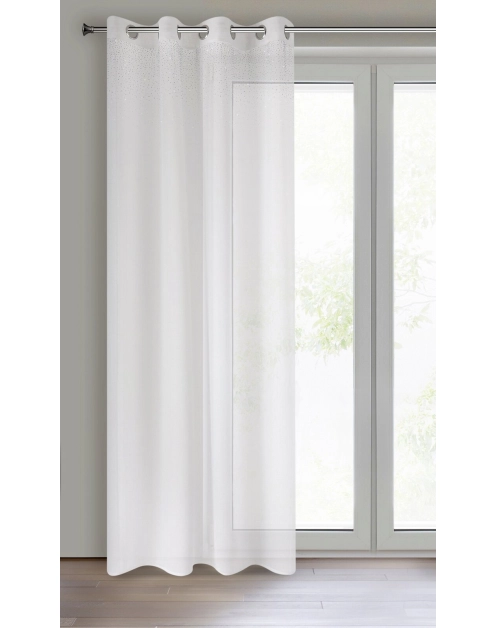 Zdjęcie: Firana gotowa Madlen 140x250 cm biały EUROFIRANY