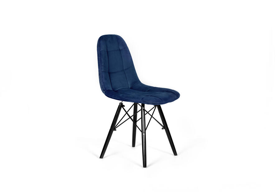 Zdjęcie: Krzesło tapicerowane Modi szaroniebieskie TS INTERIOR