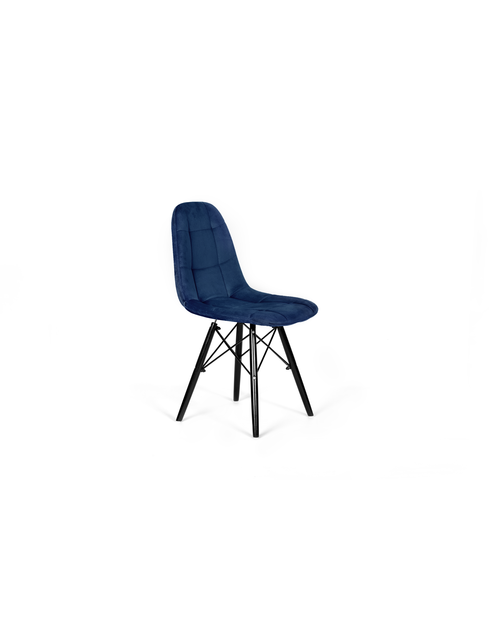 Zdjęcie: Krzesło tapicerowane Modi szaroniebieskie TS INTERIOR