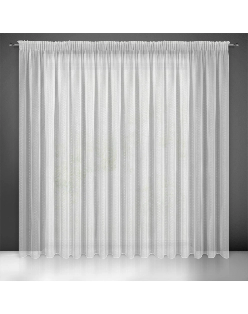 Zdjęcie: Firana gotowa Loara na taśmie 300x270 cm biały EUROFIRANY