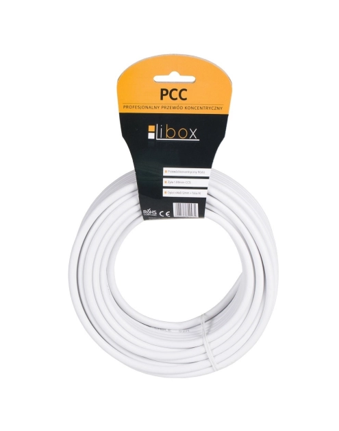 Zdjęcie: Kabel koncentryczny RG6U 30 m PCC-30 LIBOX