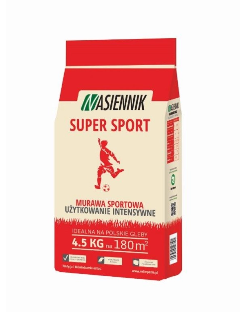 Zdjęcie: Mieszanka traw Super Sport 4,5 kg ROLIMPEX