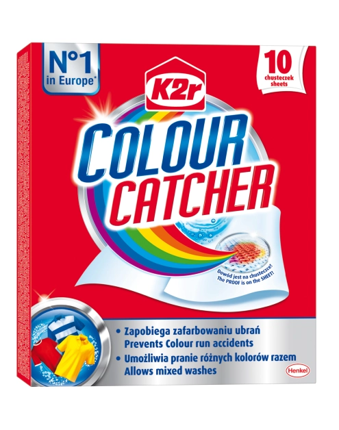 Zdjęcie: Chusteczki do prania Colour Catcher 10 sztuk K2R