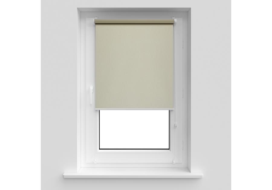 Zdjęcie: Roleta Mini 100% zaciemnienia 76x230 cm kość słoniowa DECODESIGN