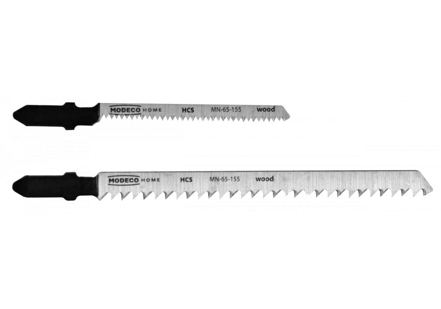 Zdjęcie: Brzeszczoty do wyrzynarek uchwyt T 100 mm drewno 2,5 mm HCS - blister - 2 elementy RAWLPLUG