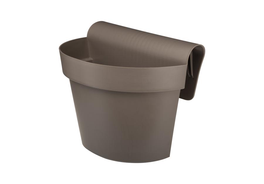 Zdjęcie: Doniczka balkonowa z uchwytem Esprit 30x20 cm mokka VERDENIA