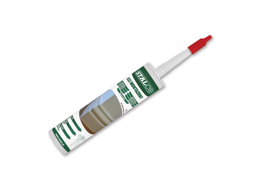 Zdjęcie: Klej montażowy biały 300 ml  S-64301 STALCO