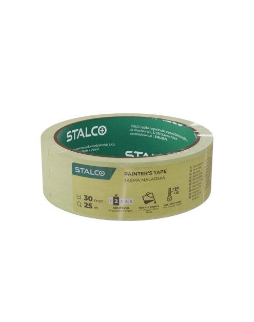 Zdjęcie: Taśma malarska 30 mm x 25 m STALCO
