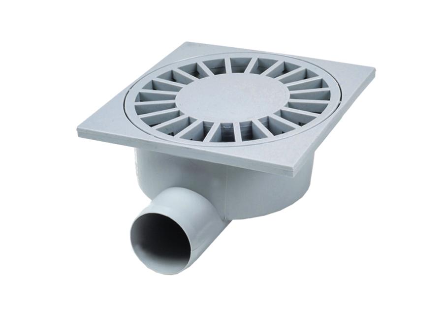 Zdjęcie: Wpust  z prostym odpływem fi 50, 150x150x86 mm ZMM MAXPOL