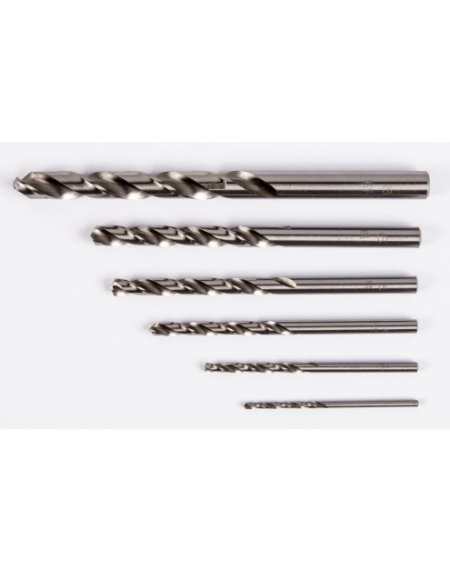 Zdjęcie: Zestaw wierteł szlifowanych do metalu HSS 2-8 mm 6 elementów RAWLPLUG