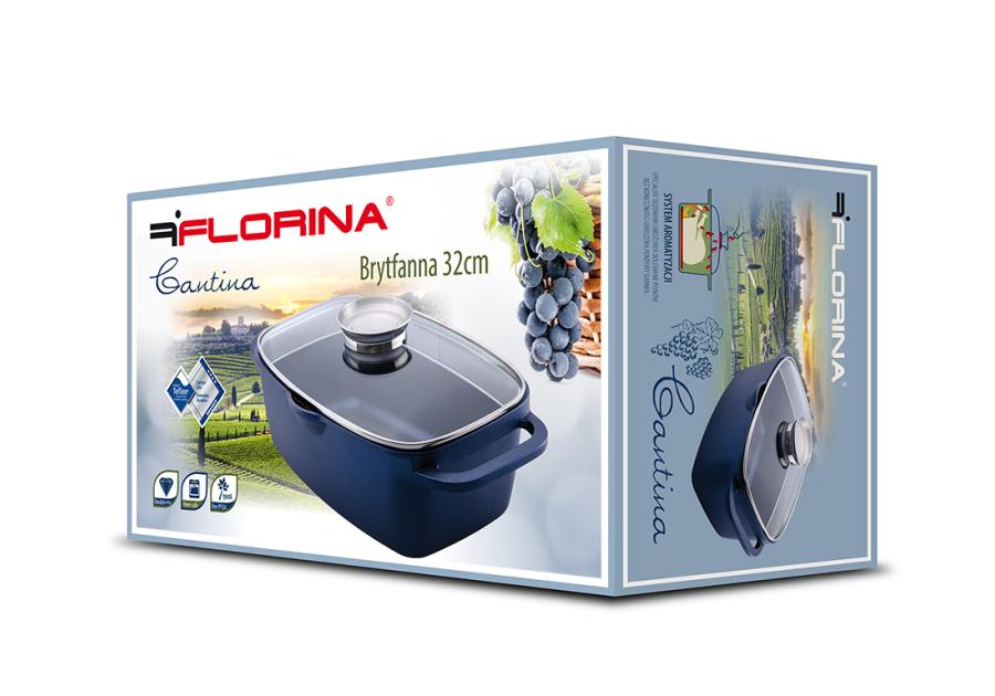 Zdjęcie: Brytfanna Cantina 32 cm - 1 L FLORINA