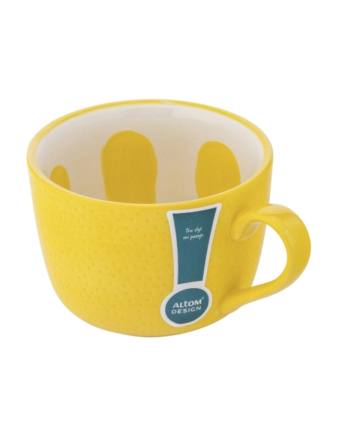 Zdjęcie: Filiżanka ceramiczna jumbo Tropicana cytryna 470 ml ALTOM DESIGN