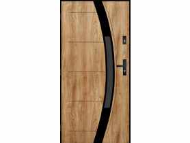 Drzwi zewnętrzne amazonka dąb turner 90l komplet PANTOR