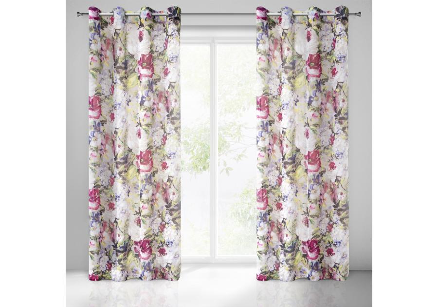 Zdjęcie: Zasłona gotowa Tulsa 140x250 cm beżowy EUROFIRANY