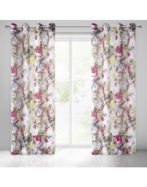 Zdjęcie: Zasłona gotowa Tulsa 140x250 cm beżowy EUROFIRANY