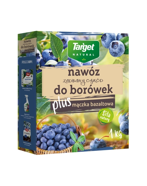 Zdjęcie: Nawóz do borówek z mączką bazaltową Zadbany ogród 1 kg TARGET