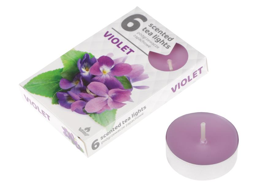 Zdjęcie: Podgrzewacz zapachowy 6 sztuk 97684 Fiołek RAVI