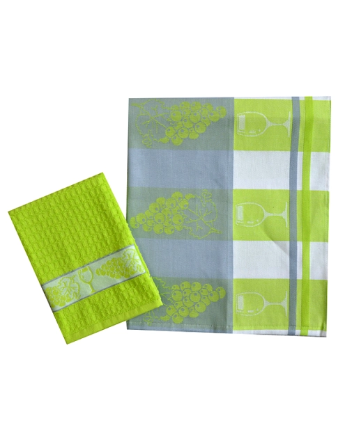 Zdjęcie: Ścierka Czapla 50x70 cm winogrono seledynowa MISS LUCY