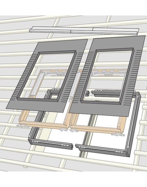 Zdjęcie: Zestaw izolacyjny BDX MK08 2011E VELUX