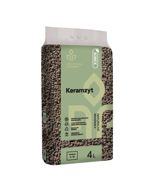 Zdjęcie: Keramzyt ogrodniczy 4 L, 4-10 mm SOBEX