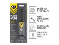 Zdjęcie: Klej dwuskładnikowy do plastiku profesjonalny Plastipox 25 g K2