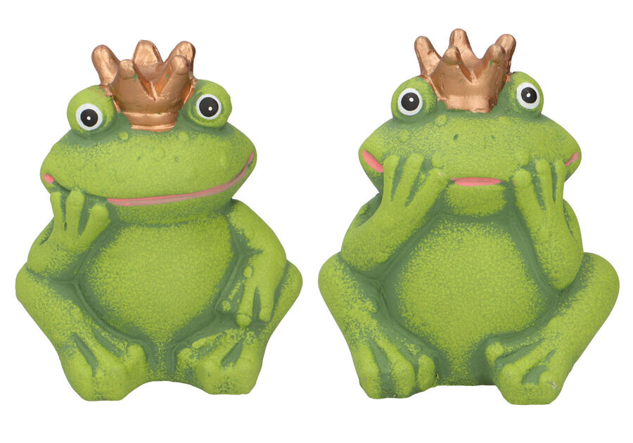 Zdjęcie: Figura ogrodowa żaba 16,5 cm EM&EM