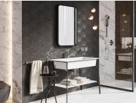 Zdjęcie: Bateria umywalkowa stojąca z obrotową wylewką Fiesta FERRO