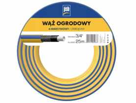 Wąż ogrodowy 4 warstwowy 3/4 - 25 m PSB