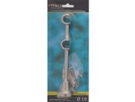 Zdjęcie: Wspornik podwójny Valentina fi 19 mm nikiel KARWEL