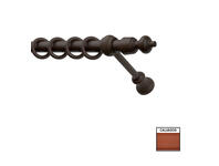 Zdjęcie: Karnisz pojedynczy Hermes 120 cm calvados KARWEL