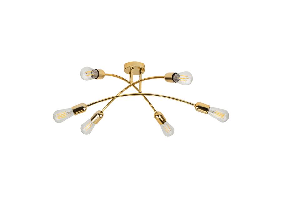 Zdjęcie: Lampa wisząca Helix 6 x E27 złota 4699 TK LIGHTING