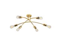 Zdjęcie: Lampa wisząca Helix 6 x E27 złota 4699 TK LIGHTING