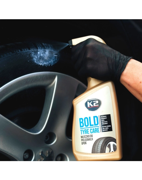 Zdjęcie: Preparat do nablyszczania opon700 ml K2