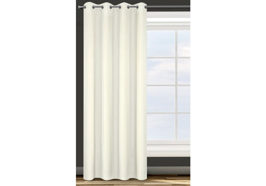 Zdjęcie: Zasłona gotowa D91 Adore 140x250 cm kremowy EUROFIRANY