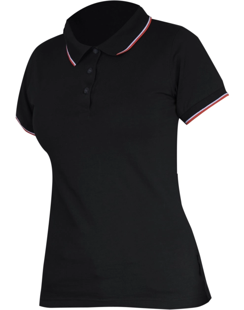 Zdjęcie: Koszulka Polo damska 190g/m2, czarna, L, CE, LAHTI PRO
