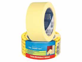 Taśma maskująca 48 mm - 50 m papierowa żółta TASMYBDT BLUEDOLPHIN