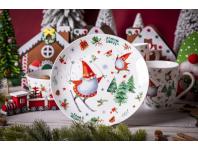 Zdjęcie: Talerz deserowy 20,5 cm Zimowe skrzaty ALTOM DESIGN